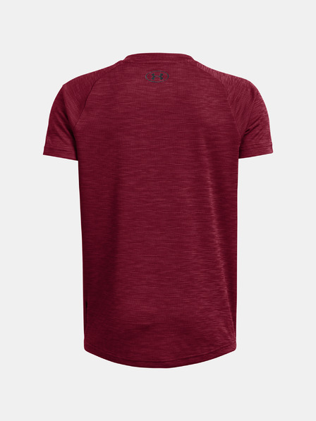 Under Armour Fiú póló Under Armour UA Tech Textured SS-RED