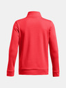 Under Armour Fiú felső Under Armour UA Armour Fleece 1/4 Zip-RED