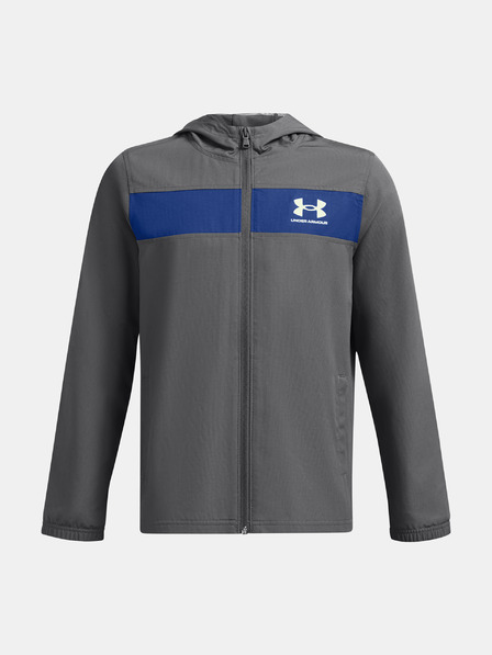 Under Armour Fiú dzseki Under Armour UA Sportstyle Windbreaker-GRY