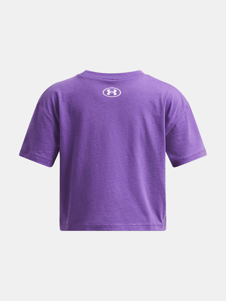 Under Armour Lány póló Under Armour UA CROP SPORTSTYLE LOGO SS-PPL