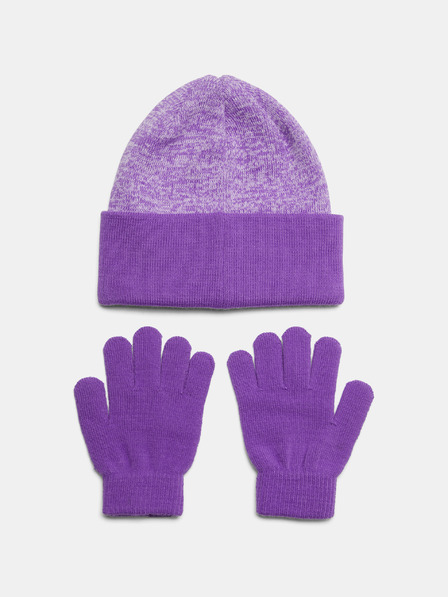 Under Armour Lány sapka Under Armour G Beanie/Glove Combo-PPL