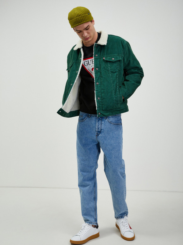 Guess Fekete férfi Guess Audley melegítőfelső