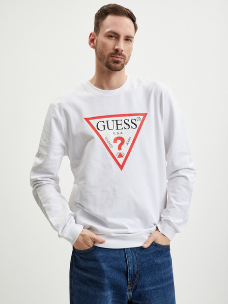 Guess Fehér Guess férfi Audley melegítőfelső