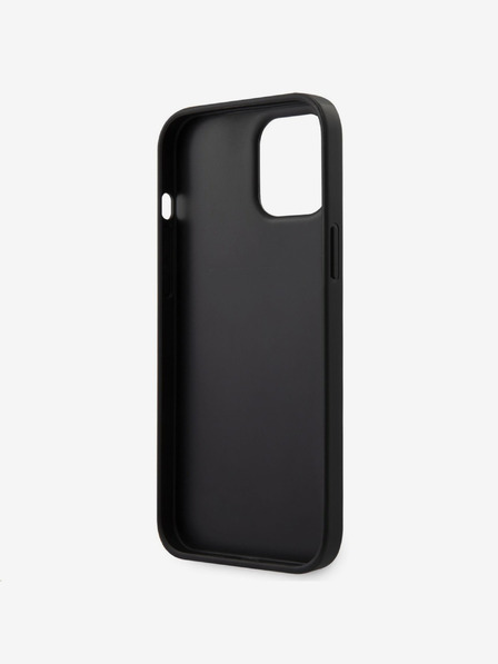 Guess Guess PU 4G háromszög hátlap iPhone 12 Pro Max 6.7 szürke