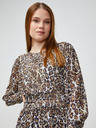 Guess Barna állatmintás ruha Guess Enora