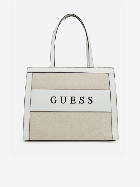 Guess Fehér és bézs női Guess Monique női táska Tote Bag