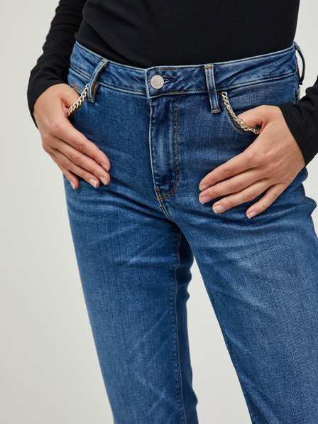 Guess Sötétkék női bootcut farmer Guess