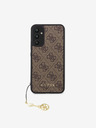 Guess 4G Charm Zadní Kryt pro Samsung Galaxy A34 5G Brown Telefontok