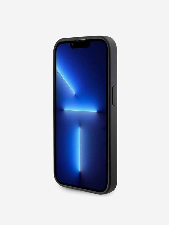 Guess PU Saffiano MagSafe Zadní Kryt pro iPhone 15 Pro Max Black Telefontok