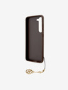 Guess Guess 4G Charm hátlap Samsung Galaxy S23-hoz barna barna