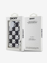 DKNY PC/TPU kockás mintás hátsó borító iPhone 14 készülékhez Fekete DKNY