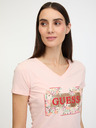 Guess Logo Flowers Póló