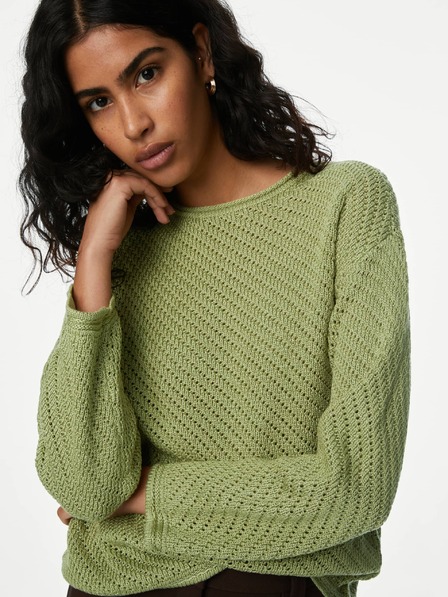 Marks & Spencer Marks & Spencer Texturált nyakú pulóver