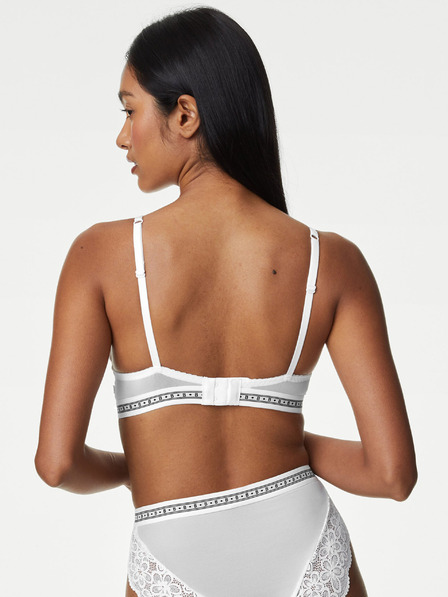 Marks & Spencer Fehér női push-up melltartó csipkével Marks & Spencer Cleo Cleo
