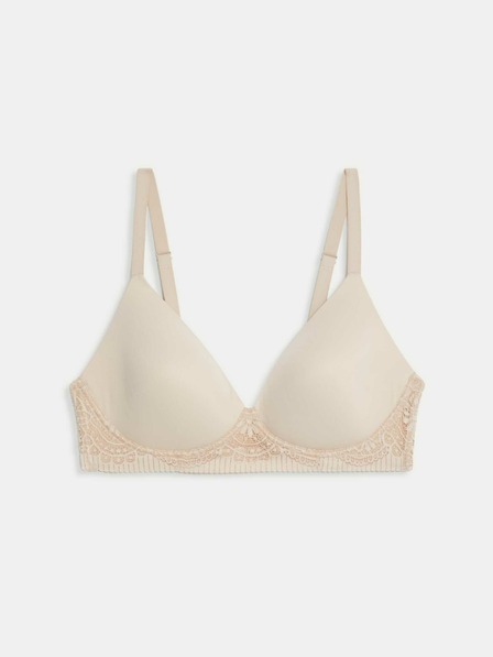 Marks & Spencer Body Soft™ melltartó teljes kosarakkal, merevítő nélkül, 4,5 oz. méret. A-E Marks & Spencer bézs