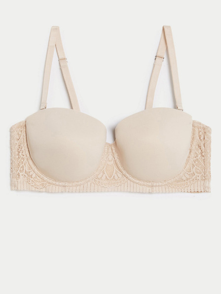 Marks & Spencer Bézs színű Marks & Spencer női merevített melltartó Body Soft™