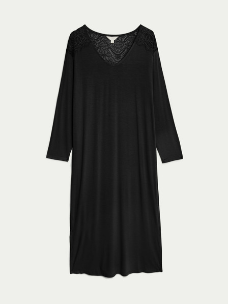Marks & Spencer Marks & Spencer Body Soft™ hálóing csipkeszegéllyel Fekete