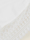 Marks & Spencer Fehér női Marks & Spencer Secret Support™ csipkés feszesítő bodysuit