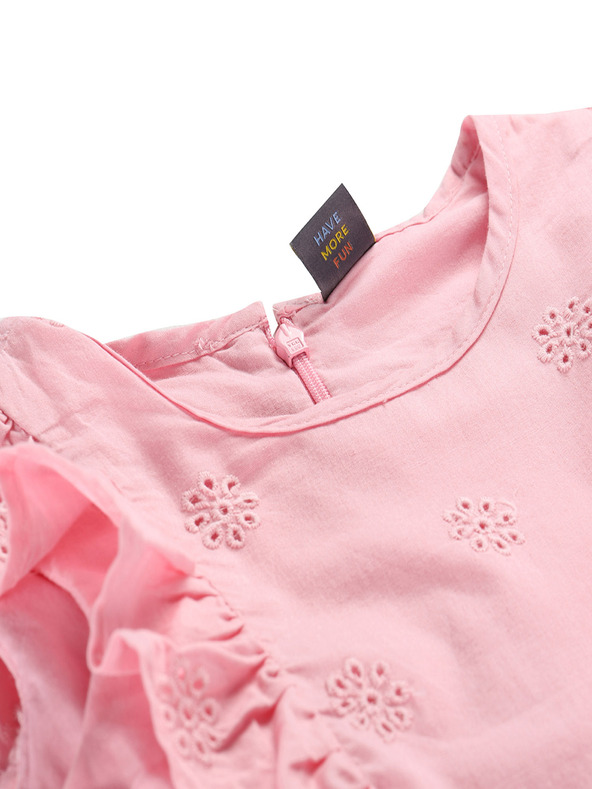 NAX Rózsaszín lányruha NAX Dirvo