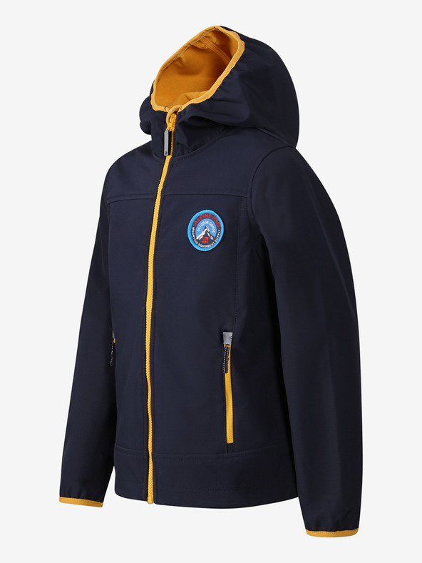 ALPINE PRO Gyerek softshell dzseki ALPINE PRO OMANO kék