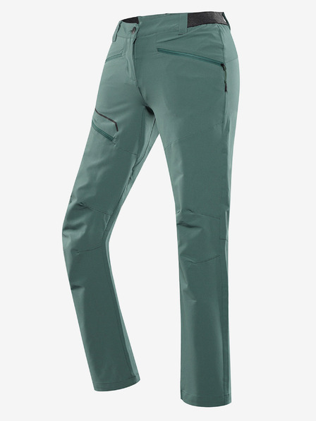 ALPINE PRO Női softshell nadrág ALPINE PRO RAMELA zöld