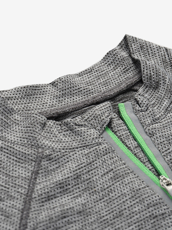 ALPINE PRO Gyermek gyorsszárító kerékpáros póló ALPINE PRO LATTERO szürke