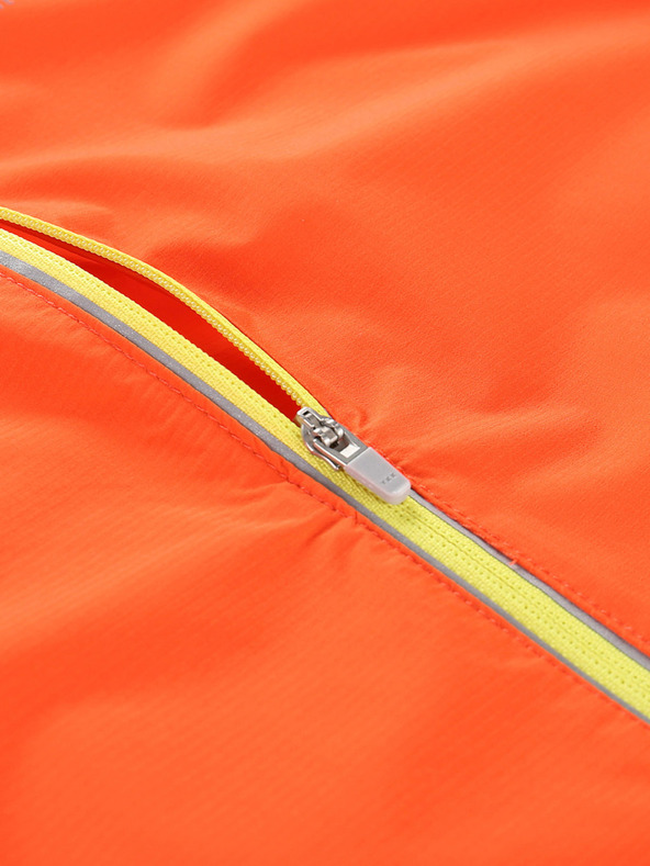 ALPINE PRO Gyerek ultrakönnyű dwr kezeléssel ellátott dzseki ALPINE PRO SPINO narancssárga