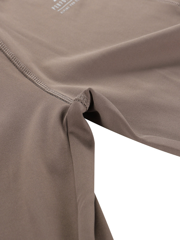 ALPINE PRO Női sport leggings ALPINE PRO MARDA barna