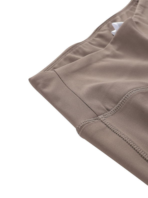 ALPINE PRO Női sport leggings ALPINE PRO MARDA barna