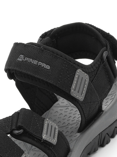 ALPINE PRO Nyári kültéri szandál ALPINE PRO KILEW fekete