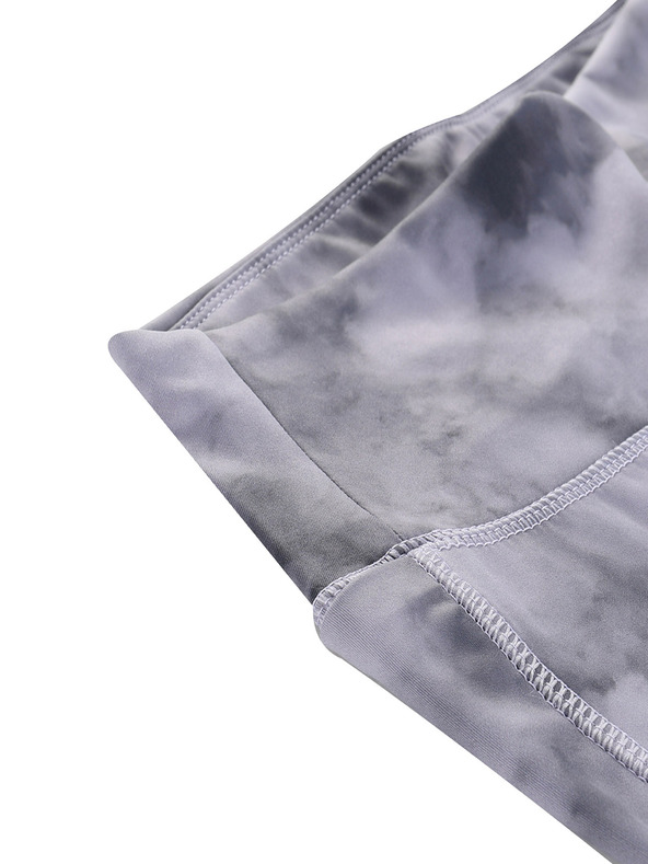 ALPINE PRO Női sport leggings ALPINE PRO MARDA szürke