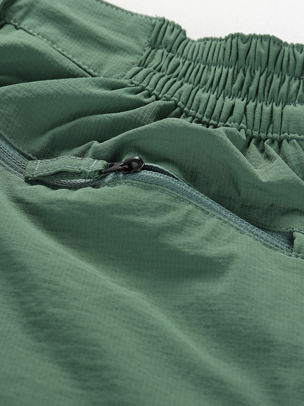 ALPINE PRO Férfi nadrág vízhatlanítással és levehető szárral. ALPINE PRO NESC zöld