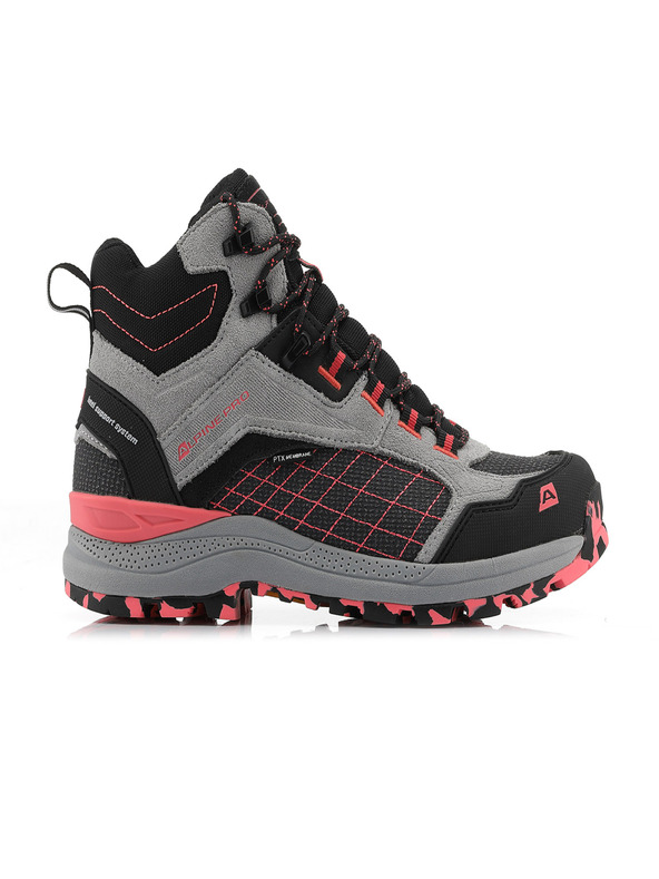 ALPINE PRO Alpine Pro Zerne Grey női outdoor bakancs PTX membránnal