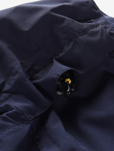 ALPINE PRO Fekete és sárga női PTX Alpine Pro Norema kabát membránnal