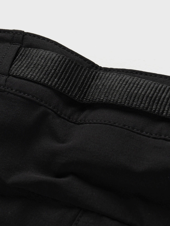 ALPINE PRO Fekete női softshell nadrág DWR kezeléssel Alpine Pro Akana női softshell nadrág