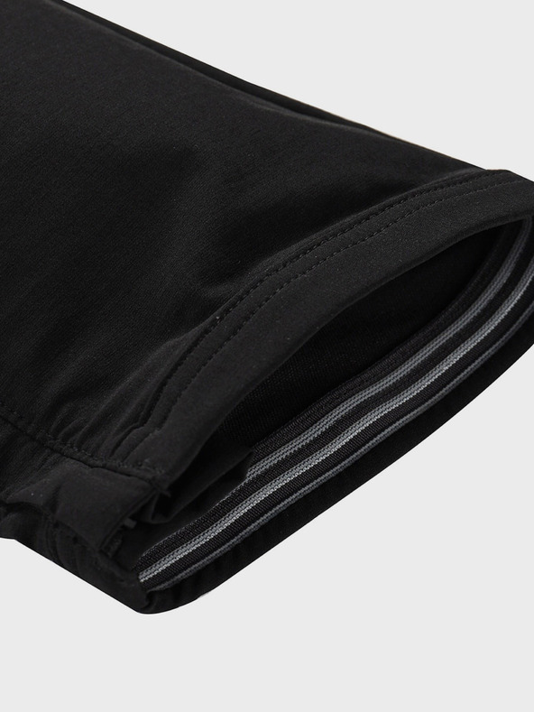 ALPINE PRO Fekete női softshell nadrág DWR kezeléssel Alpine Pro Akana női softshell nadrág