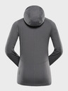 ALPINE PRO Alpine Pro Izara szürke női gyorsszárító kapucnis pulóver