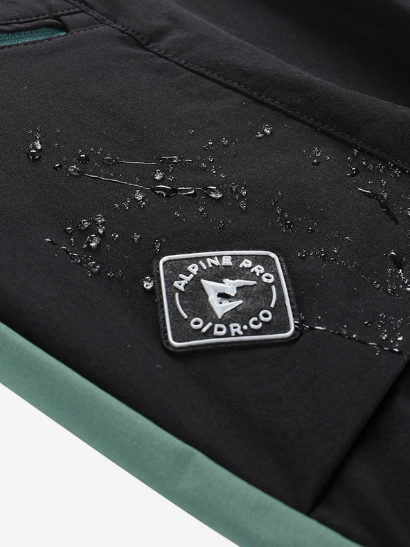 ALPINE PRO Zöld férfi Alpine Pro Akan softshell nadrág Alpine Pro Akan softshell nadrág