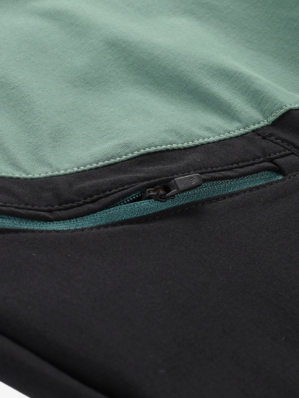 ALPINE PRO Zöld férfi Alpine Pro Akan softshell nadrág Alpine Pro Akan softshell nadrág