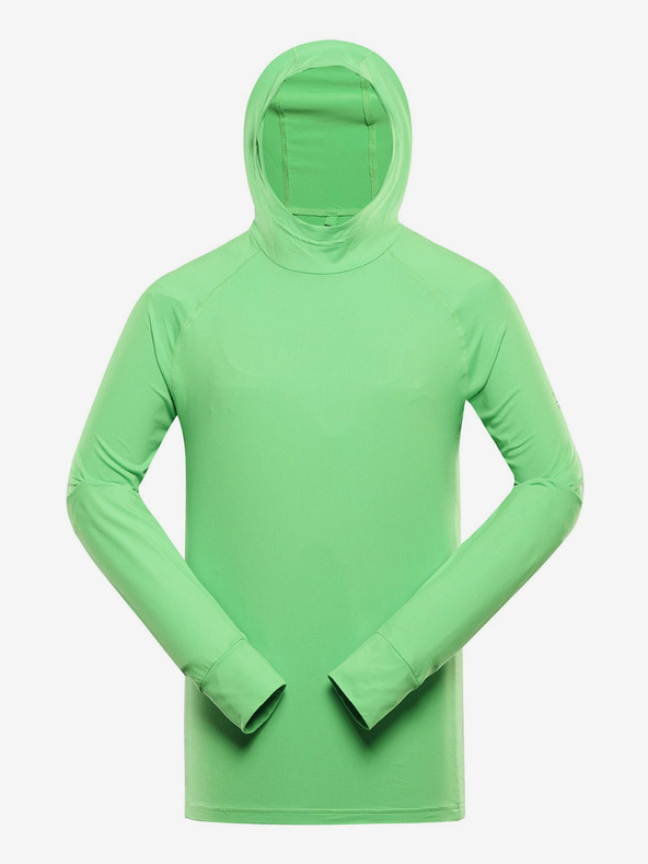 ALPINE PRO Zöld férfi Alpine Pro Izar gyorsan száradó melegítőfelső