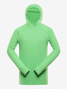ALPINE PRO Zöld férfi Alpine Pro Izar gyorsan száradó melegítőfelső