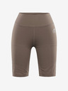 ALPINE PRO Női rövid leggings ALPINE PRO GARELA dió diófa