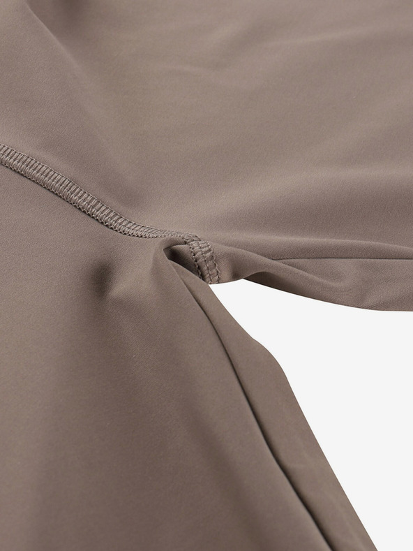 ALPINE PRO Női rövid leggings ALPINE PRO GARELA dió diófa