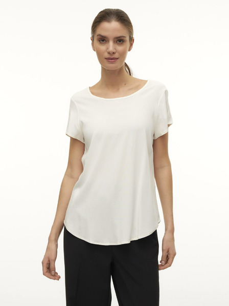 Vero Moda Krémszínű női blúz Vero Moda Bella