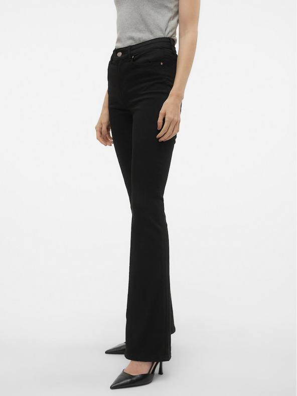 Vero Moda Fekete női farmernadrág Vero Moda Flash