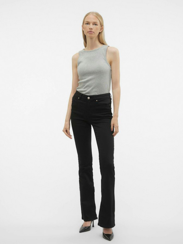 Vero Moda Fekete női farmernadrág Vero Moda Flash
