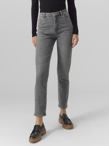 Vero Moda Szürke női mom farmer Vero Moda Linda Linda