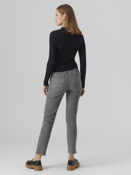 Vero Moda Szürke női mom farmer Vero Moda Linda Linda