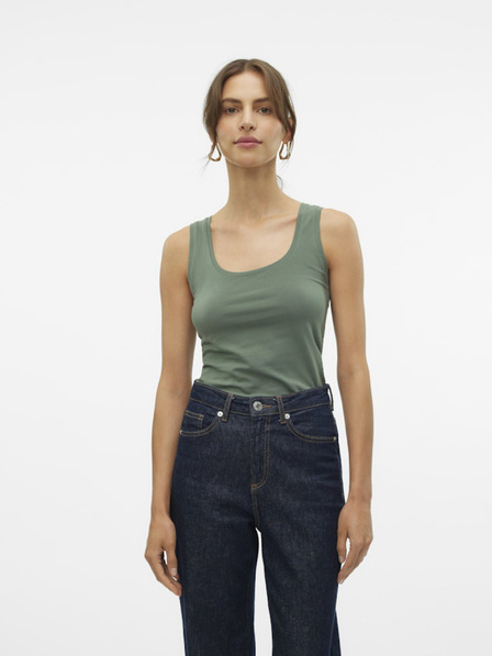 Vero Moda Zöld Vero Moda Lulu női tank top