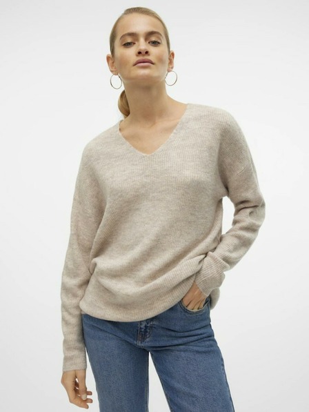 Vero Moda Női Vero Moda Crewlefile pulóver
